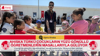 Ahıska Türkü çocukların yüzü gönüllü öğretmenlerin masallarıyla gülüyor